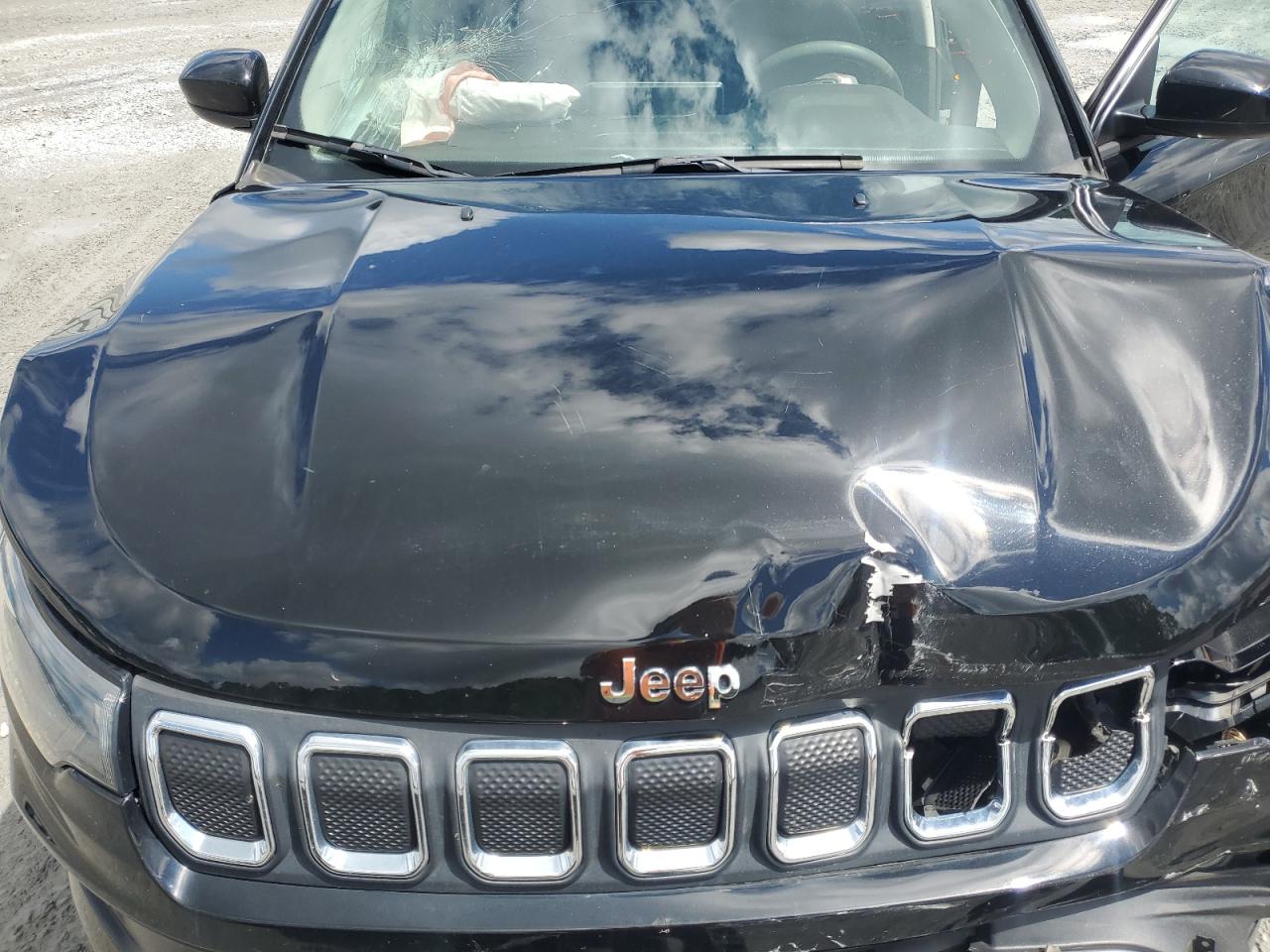 2022 Jeep Compass Latitude VIN: 3C4NJCBBXNT192492 Lot: 57164695