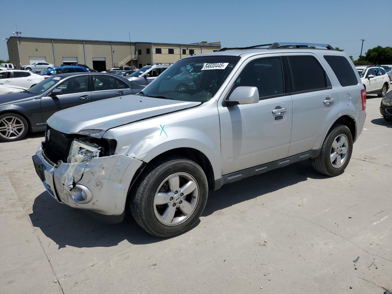 2012 Ford Escape Limited VIN: 1FMCU0EGXCKB90191 Lot: 56600445