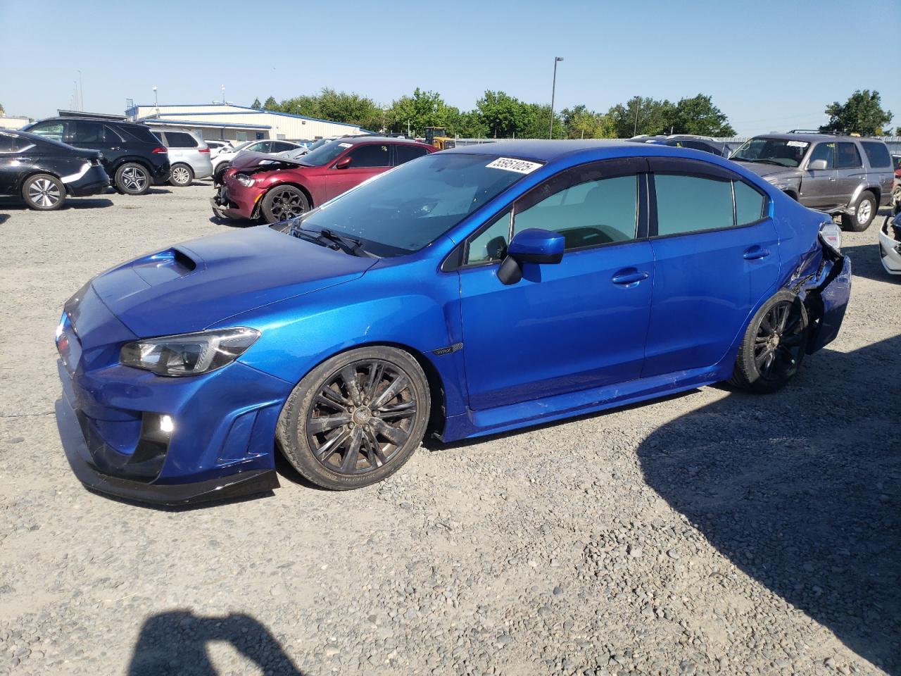2017 Subaru Wrx იყიდება Sacramento-ში, CA - Rear End