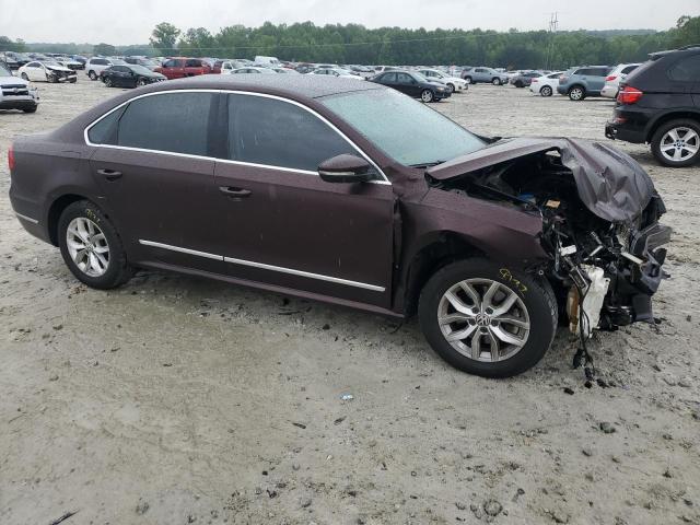  VOLKSWAGEN PASSAT 2016 Bordowy