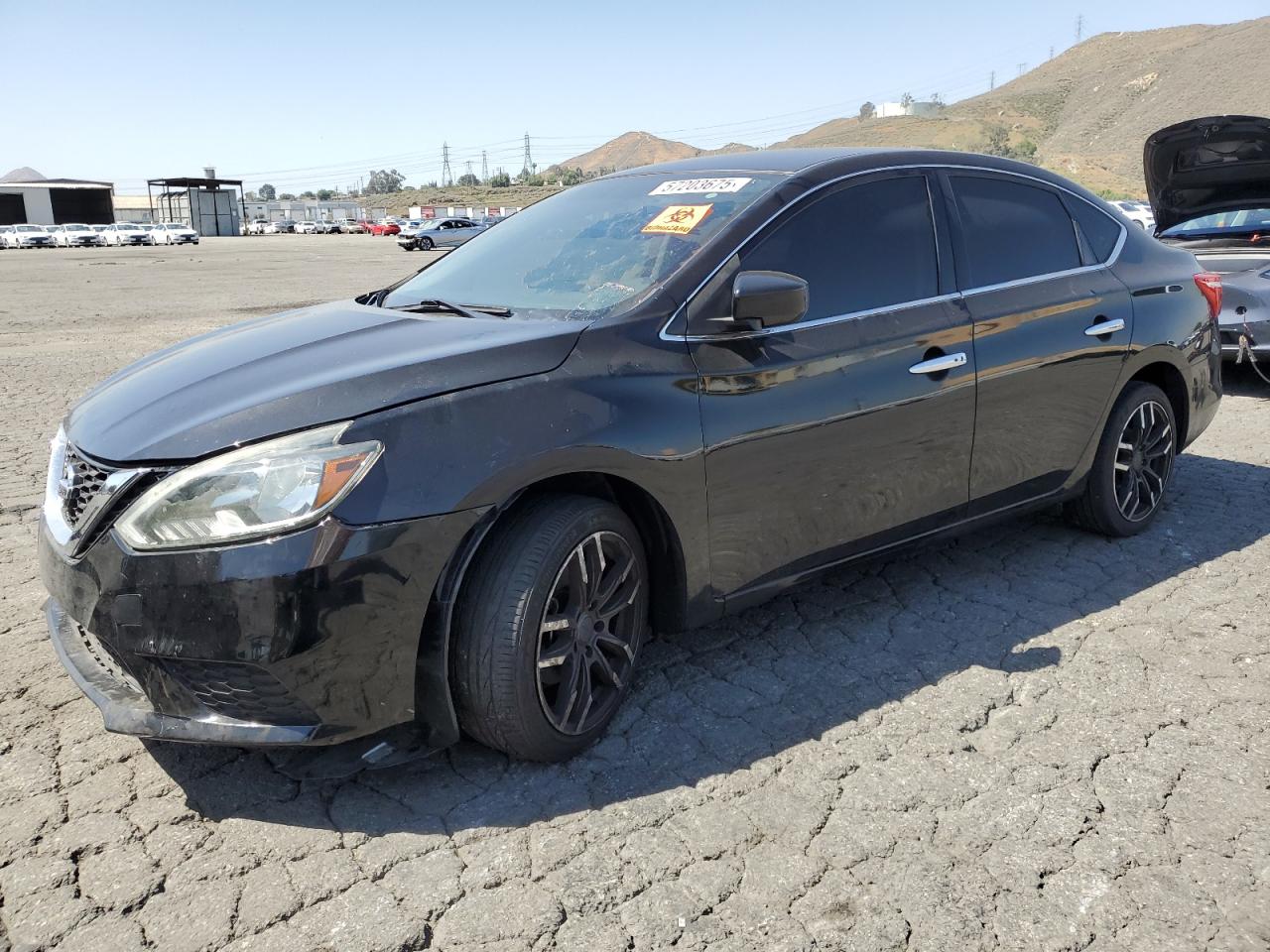 2019 Nissan Sentra S en Venta en Colton, CA - Front End