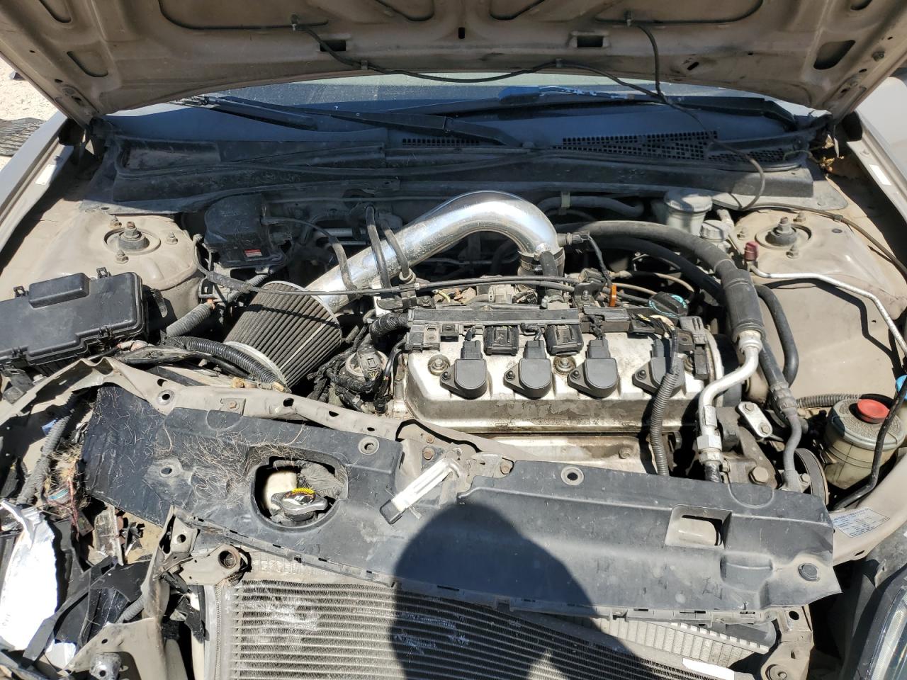 2002 Honda Civic Lx VIN: 2HGES15572H610763 Lot: 56901625
