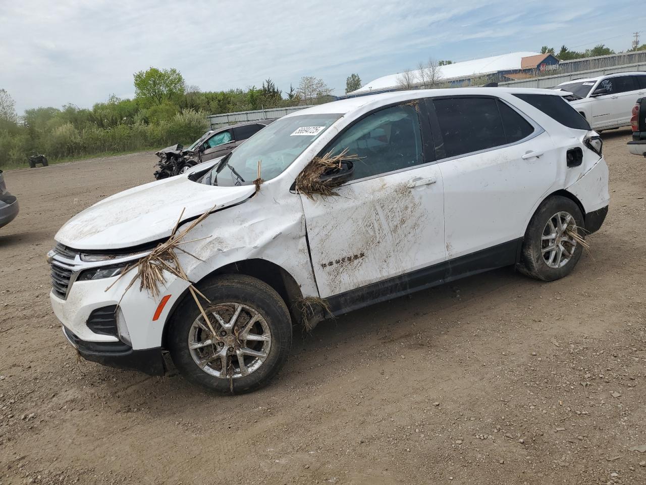 2022 Chevrolet Equinox Lt for Sale in Columbia Station, OH - Rollover