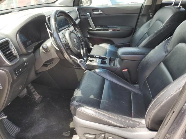  KIA SPORTAGE 2018 Синий