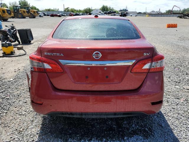  NISSAN SENTRA 2015 Бургунди