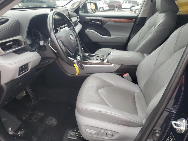  TOYOTA HIGHLANDER 2020 Синий