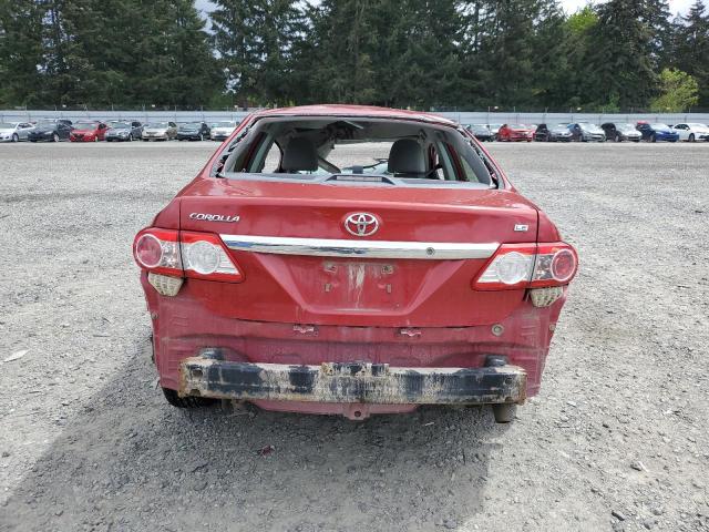  TOYOTA COROLLA 2012 Red