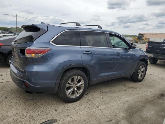  TOYOTA HIGHLANDER 2015 Blue