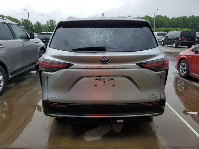  TOYOTA SIENNA 2022 Сріблястий