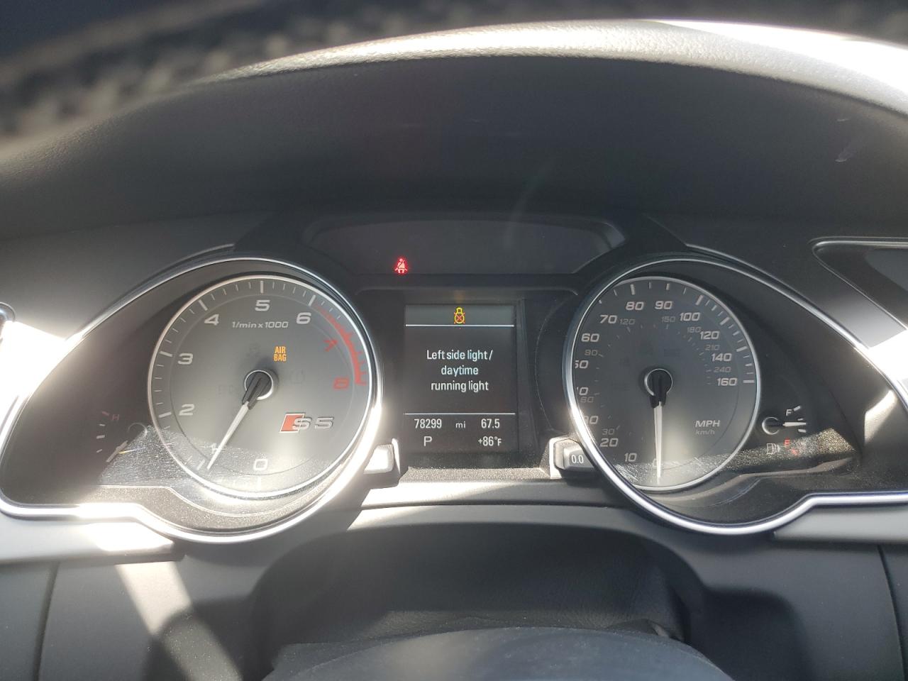 2014 Audi S5 Premium Plus VIN: WAUCGAFR0EA056037 Lot: 56730395
