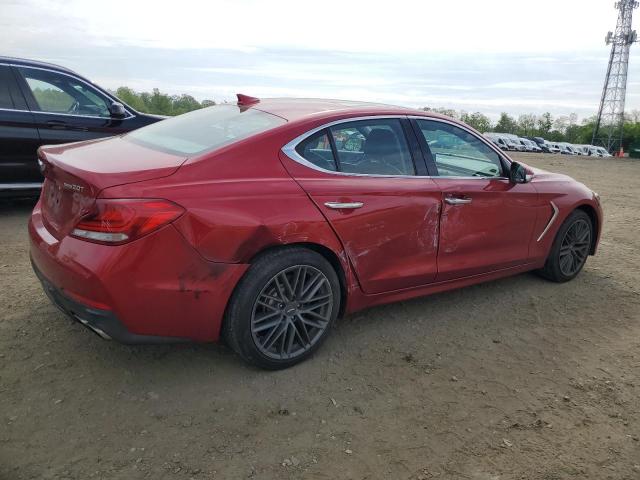  GENESIS G70 2019 Bordowy
