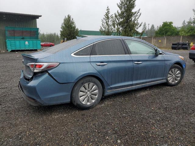  HYUNDAI SONATA 2016 Синий