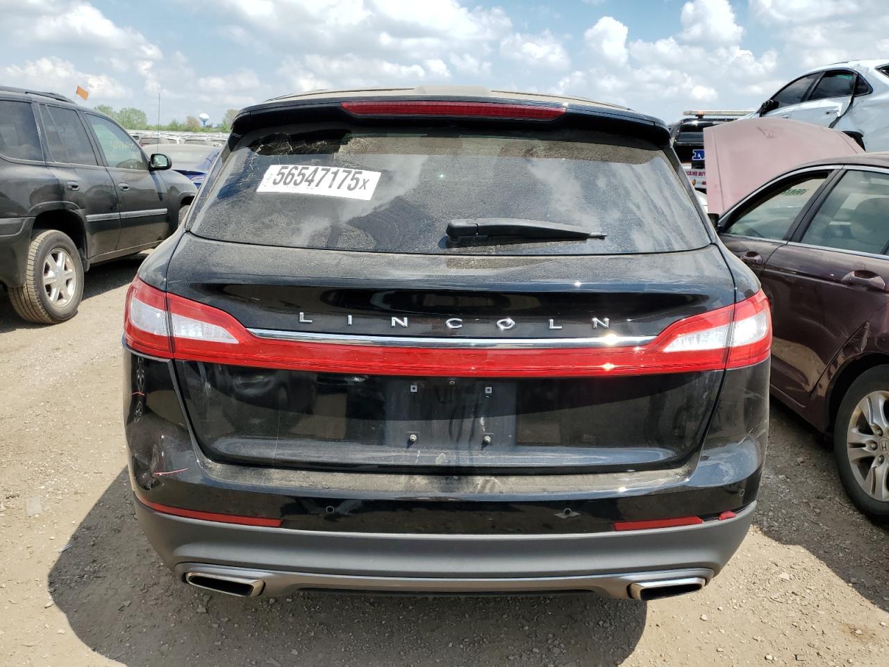 2016 Lincoln Mkx Reserve VIN: 2LMTJ6LR8GBL88028 Lot: 56547175