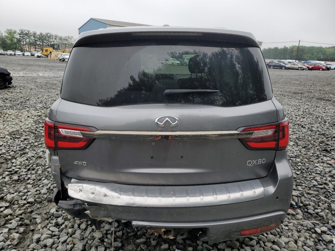 2021 Infiniti Qx80 Luxe VIN: JN8AZ2AE4M9267843 Lot: 56182095
