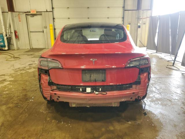  TESLA MODEL 3 2022 Czerwony