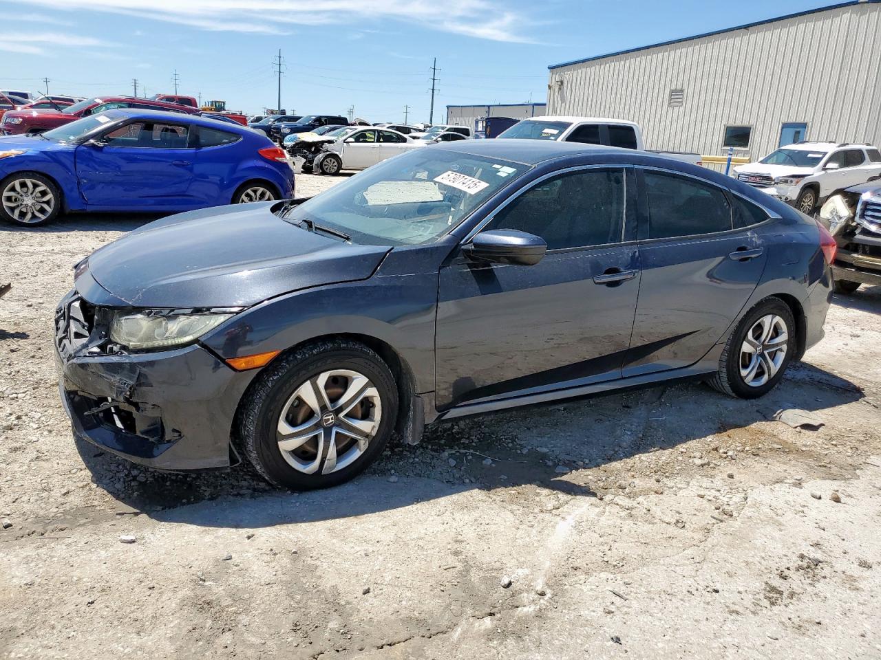 2016 Honda Civic Lx 2.0L за продажба в Haslet, TX - Side