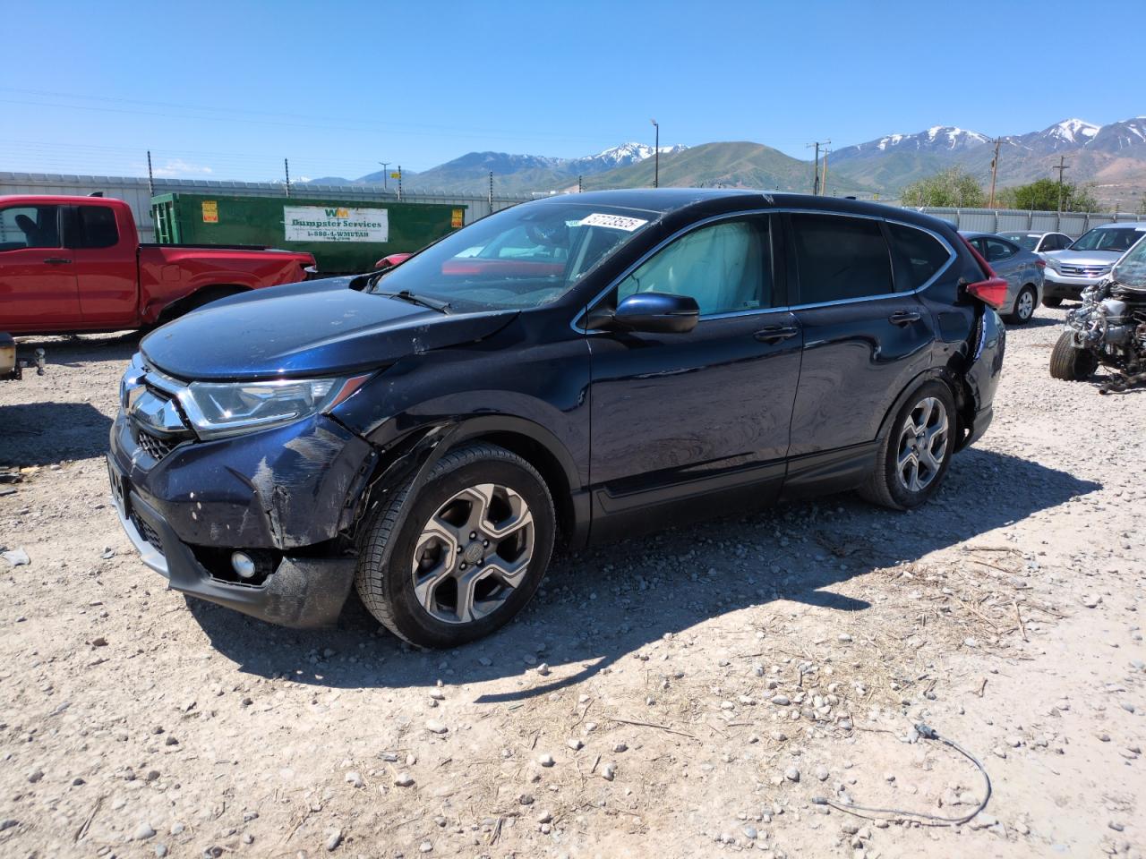 2019 Honda Cr-V Exl للبيع في Magna، UT - Front End