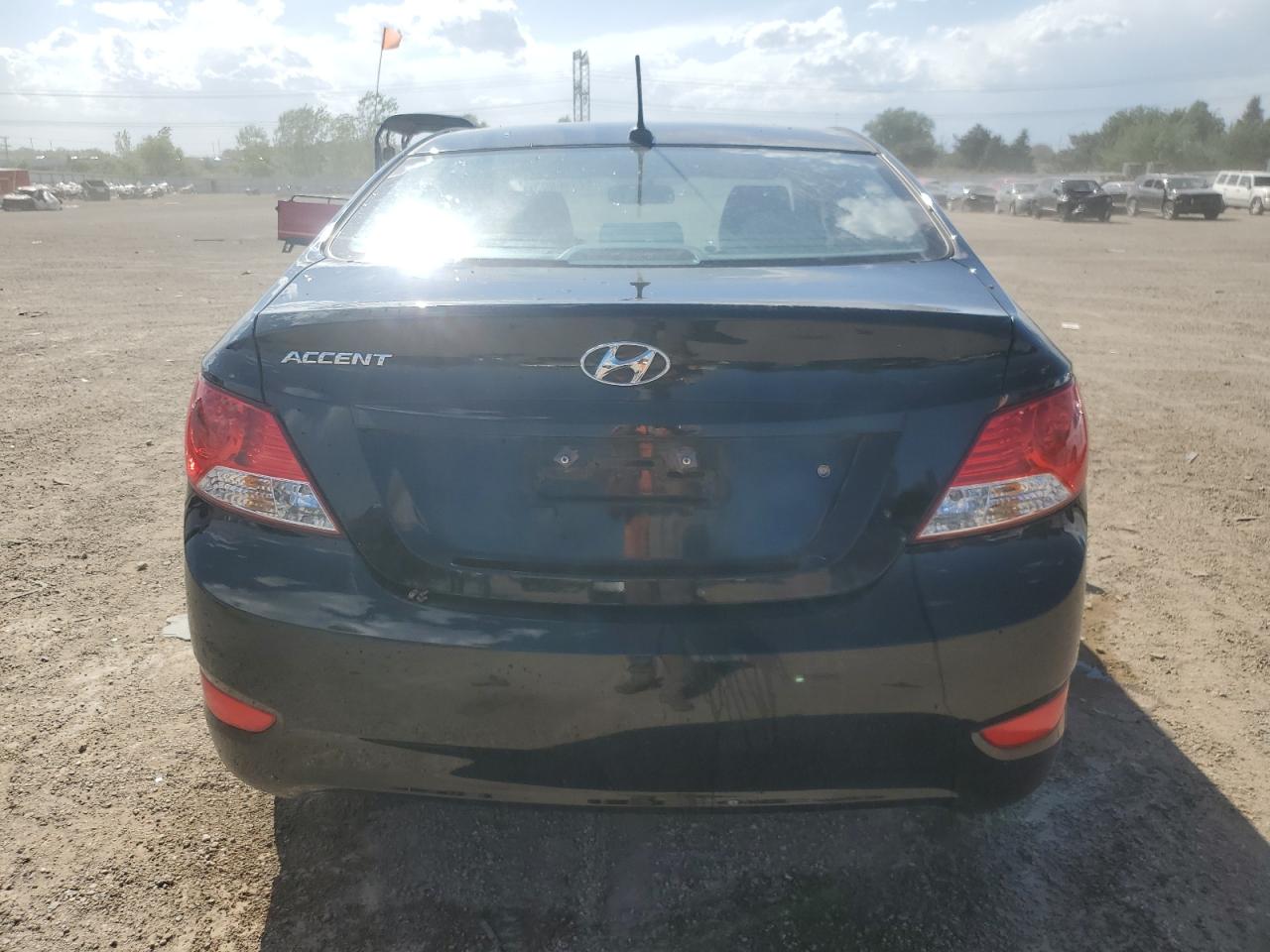2014 Hyundai Accent Gls VIN: KMHCU4AEXEU753646 Lot: 57156905