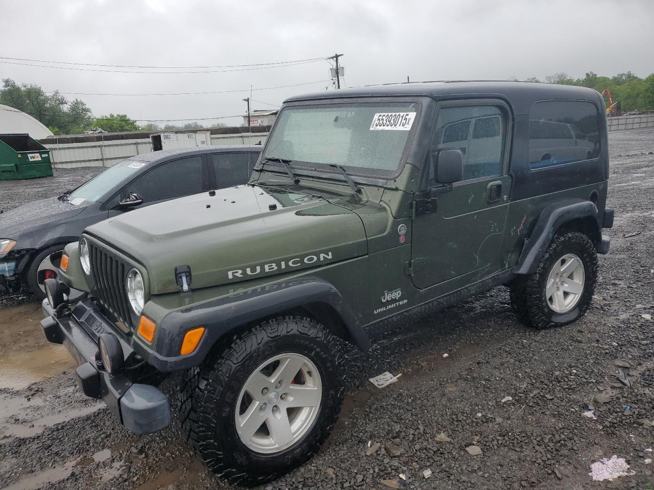 2006 Jeep Wrangler / Tj Unlimited Rubicon VIN: 1J4FA64S86P763965 Lot: 55393015