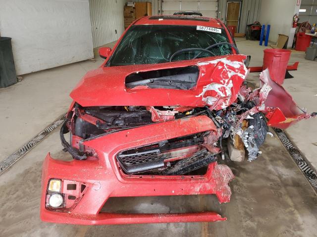 SUBARU WRX 2016 Красный