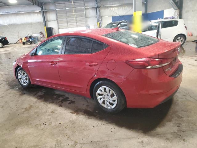  HYUNDAI ELANTRA 2018 Красный