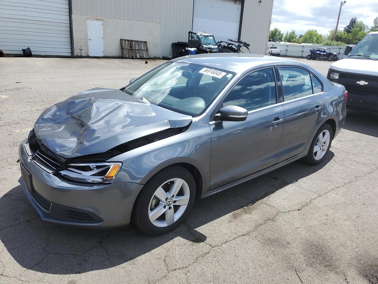 2013 Volkswagen Jetta Tdi zu verkaufen in Woodburn, OR - Front End