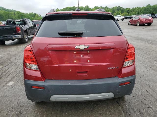  CHEVROLET TRAX 2015 Czerwony