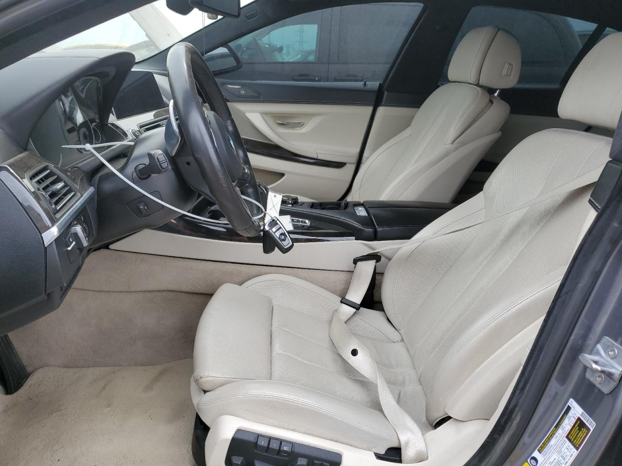 2016 BMW 640 I Gran Coupe VIN: WBA6D0C54GD927752 Lot: 57510995