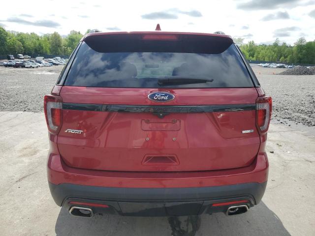  FORD EXPLORER 2017 Burgundy