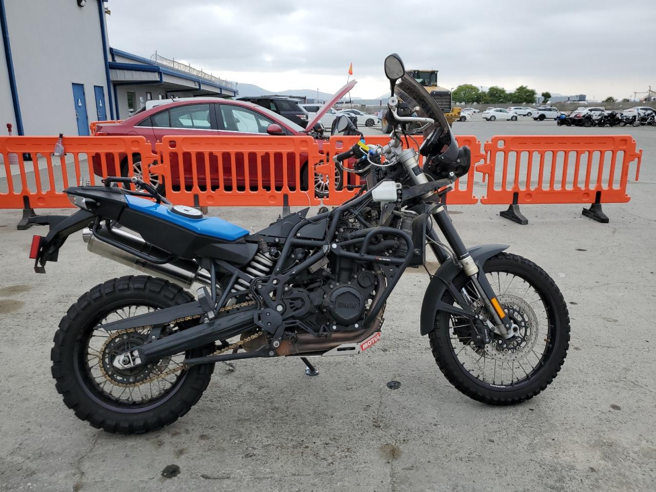 2014 Bmw F800 Gs на продаже в San Diego, CA - Burn