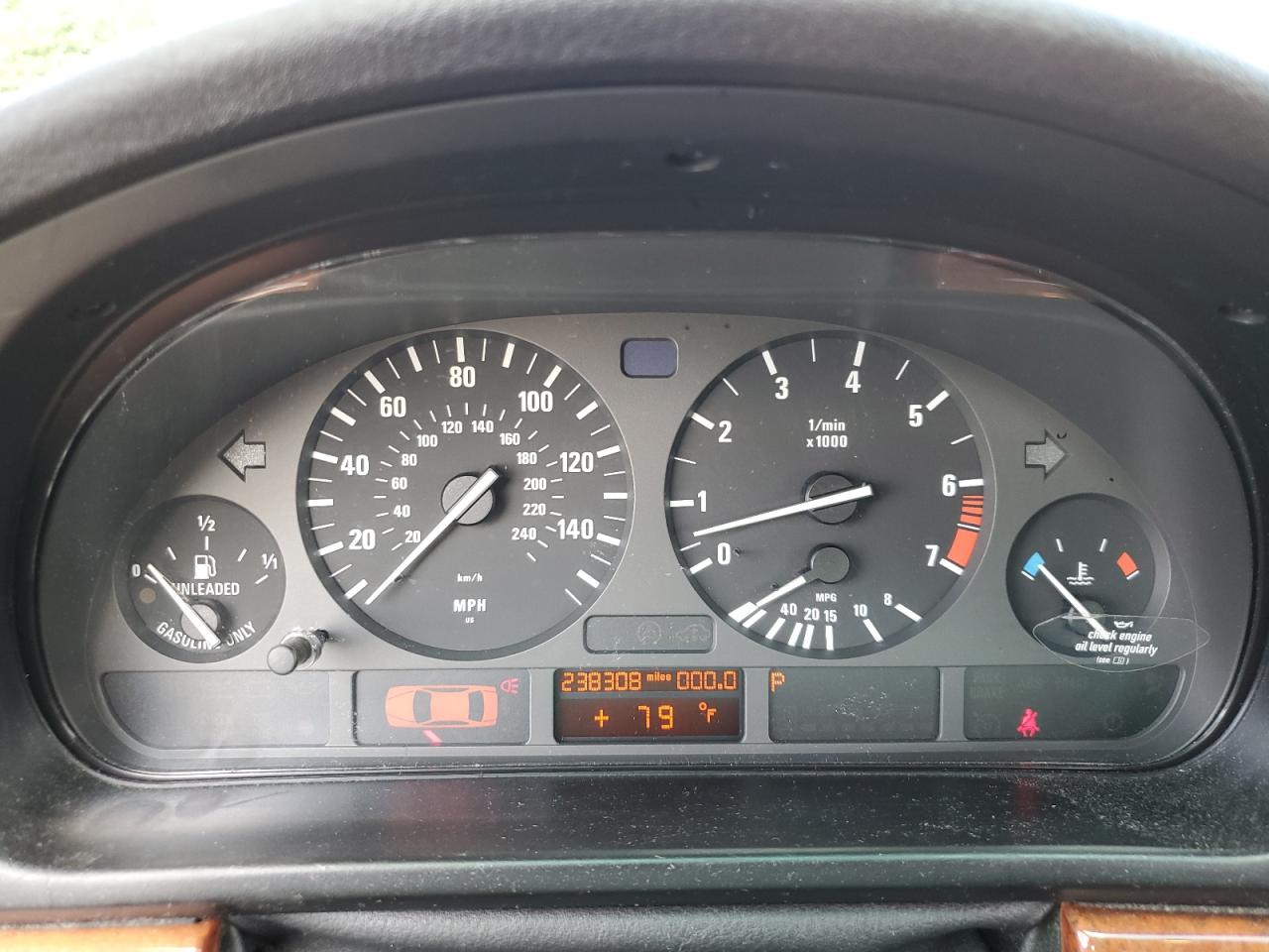 1997 BMW 528 I Automatic VIN: WBADD6325VBW22169 Lot: 56245985