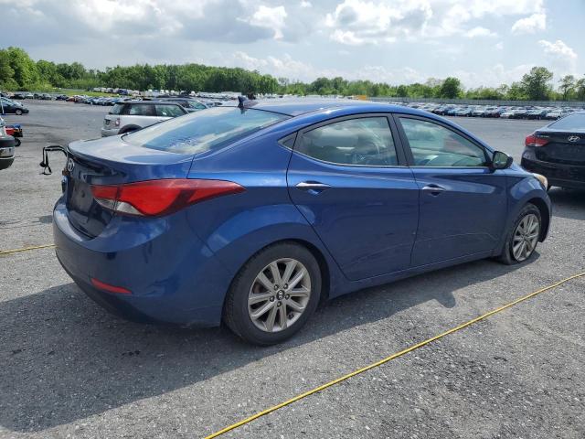  HYUNDAI ELANTRA 2015 Синий
