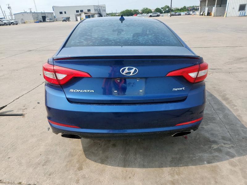  HYUNDAI SONATA 2017 Granatowy