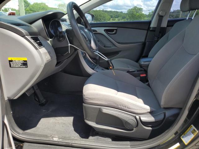 Sedans HYUNDAI ELANTRA 2013 Czarny