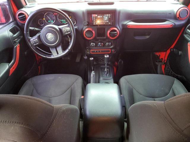 Parquets JEEP WRANGLER 2016 Czerwony