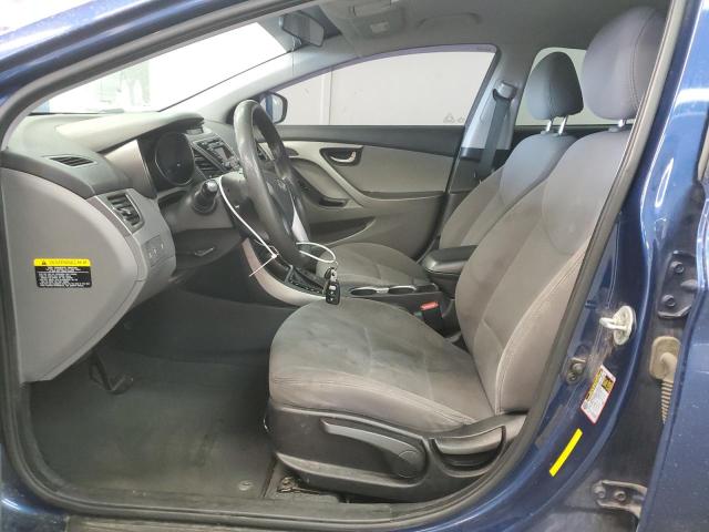  HYUNDAI ELANTRA 2016 Granatowy