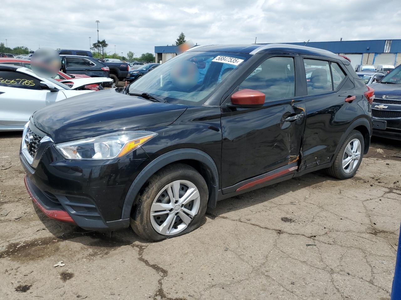 2018 Nissan Kicks S de vânzare în Woodhaven, MI - Side