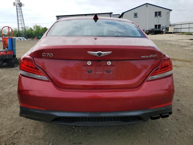  GENESIS G70 2019 Bordowy