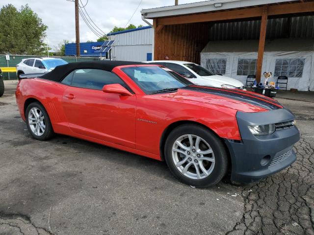 Cabriolets CHEVROLET CAMARO 2015 Czerwony