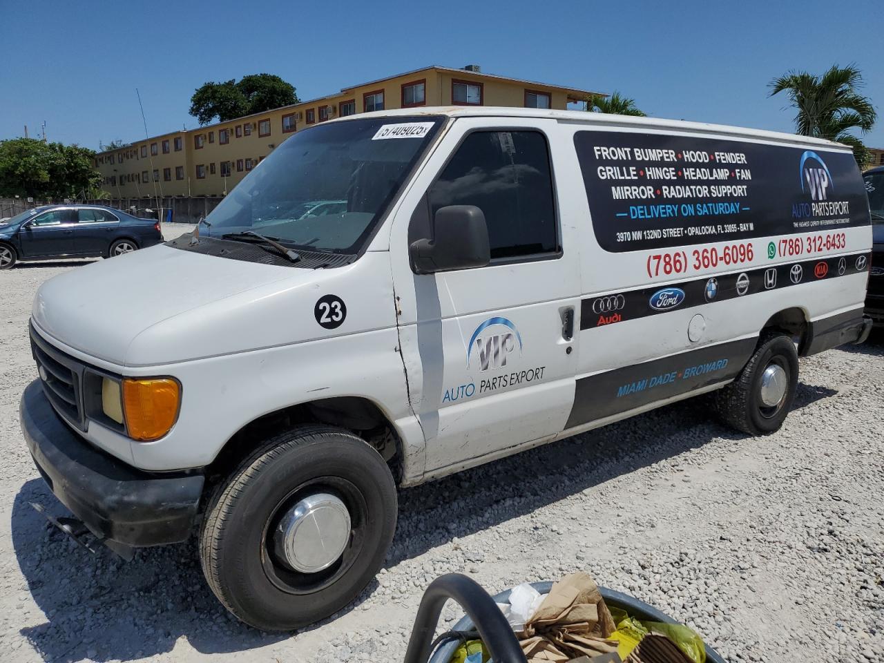 2006 Ford Econoline E250 Van за продажба в Opa Locka, FL - Minor Dent/Scratches