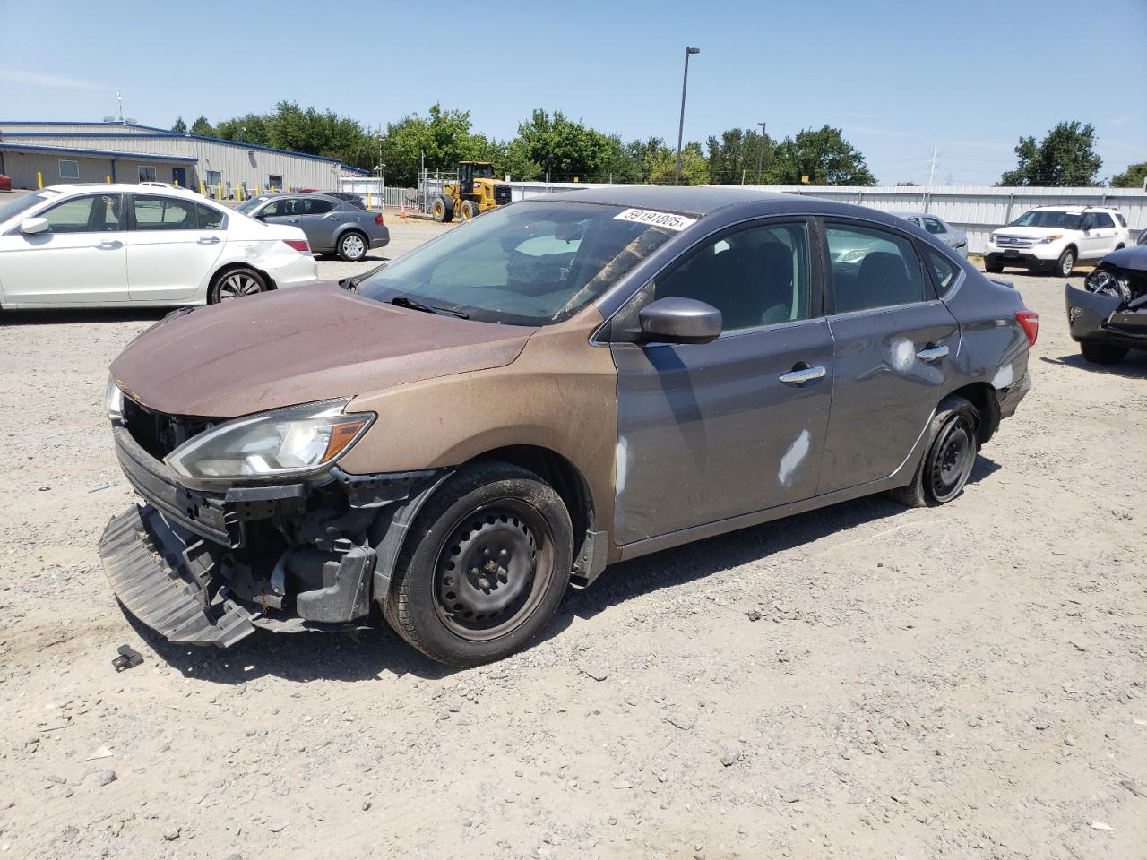 2017 Nissan Sentra S zu verkaufen in Sacramento, CA - All Over