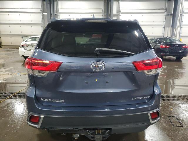 TOYOTA HIGHLANDER 2019 Синий