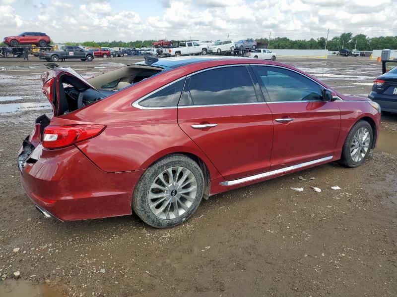 Седани HYUNDAI SONATA 2015 Червоний