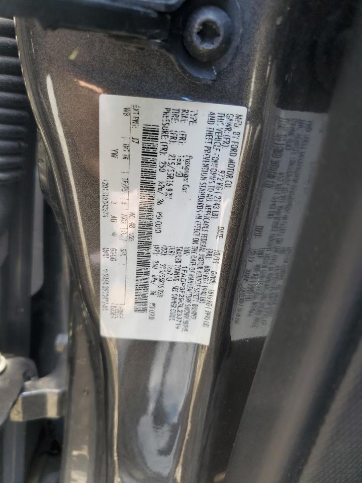 2016 Ford Focus Se VIN: 1FADP3F29GL233719 Lot: 56857705