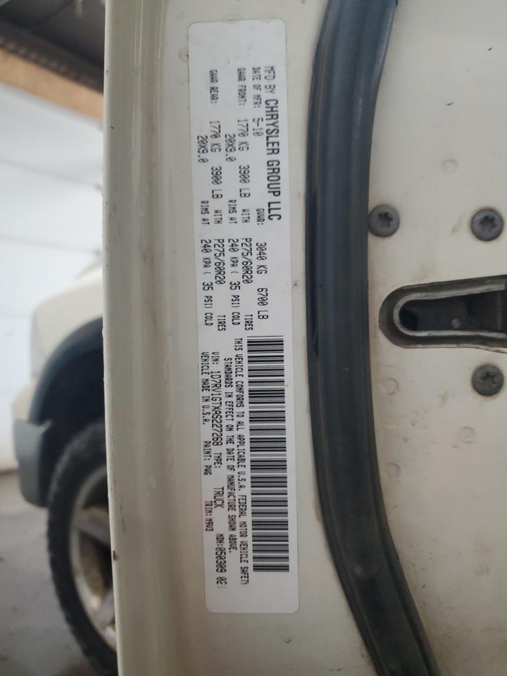 2010 Dodge Ram 1500 VIN: 1D7RV1GTXAS227268 Lot: 56478305
