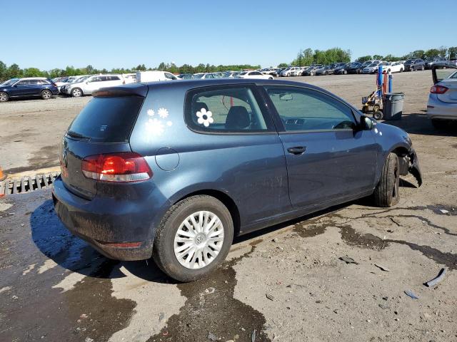 Hatchbacks VOLKSWAGEN GOLF 2012 Granatowy