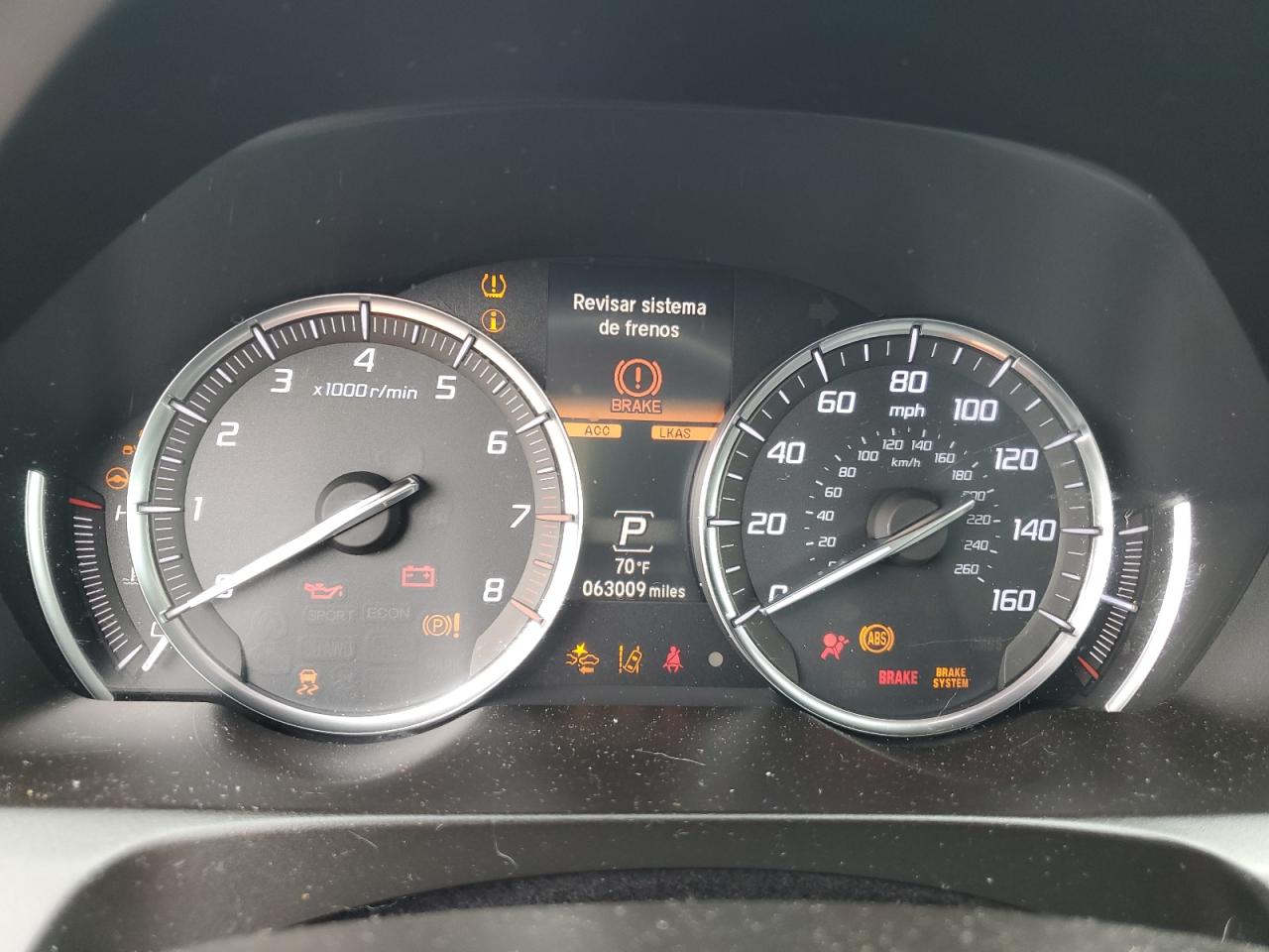2019 Acura Tlx Advance VIN: 19UUB3F81KA003370 Lot: 57148565