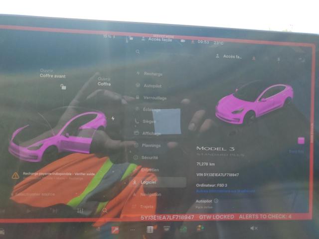 2020 TESLA MODEL 3   