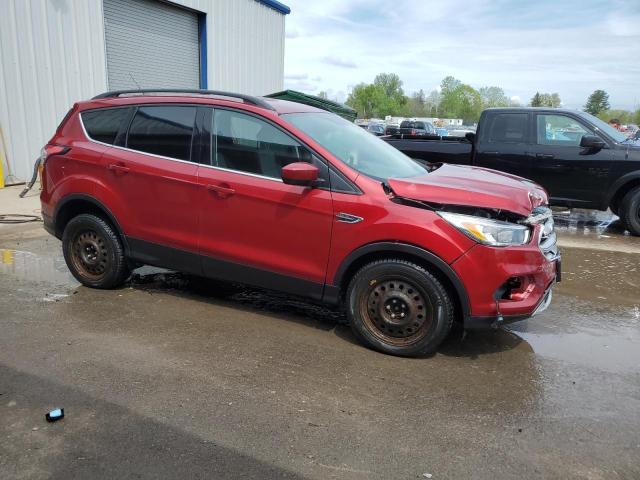  FORD ESCAPE 2018 Czerwony
