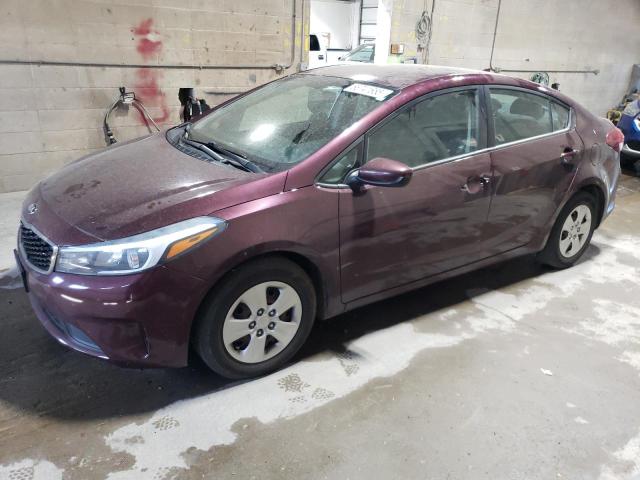  KIA FORTE 2017 Бургунди